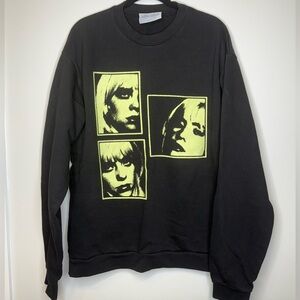 Billie Eilish Happier Than Ever 2022 World Tour Merch Crew Neck